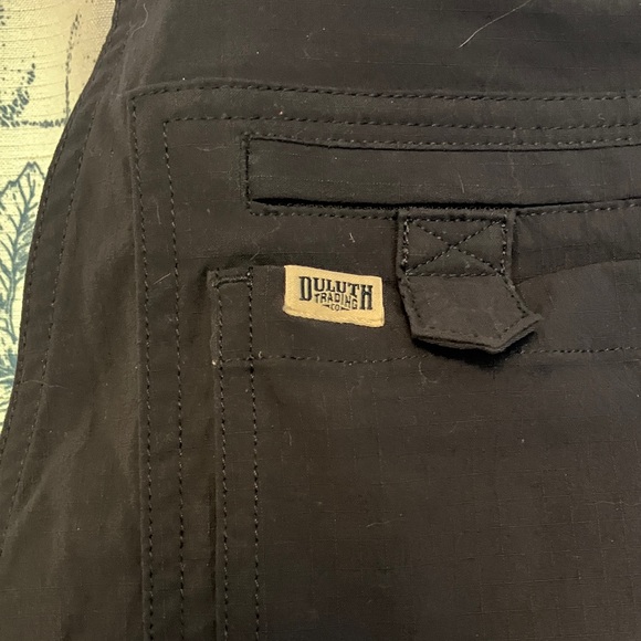 Duluth Trading Co Women's Dark Blue Overalls S x 35 - Picture 3 of 6